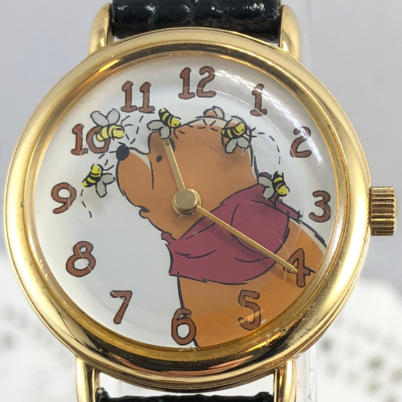 Vintage Timex Pooh Bear Bees Spin Around Pooh Bear